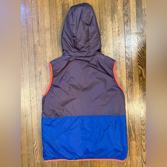 Cotopaxi Women’s Hooded Vest - Red, Blue, Purple - Picture 5 of 6